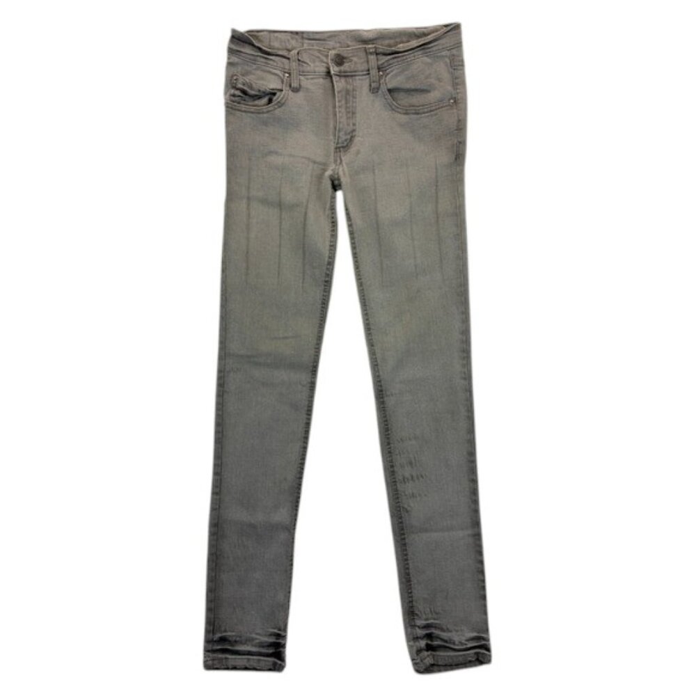 Cheap Monday Low Flame Grey Skinny Jeans Women’s Blue‎ Stretch Denim Zip Size 27